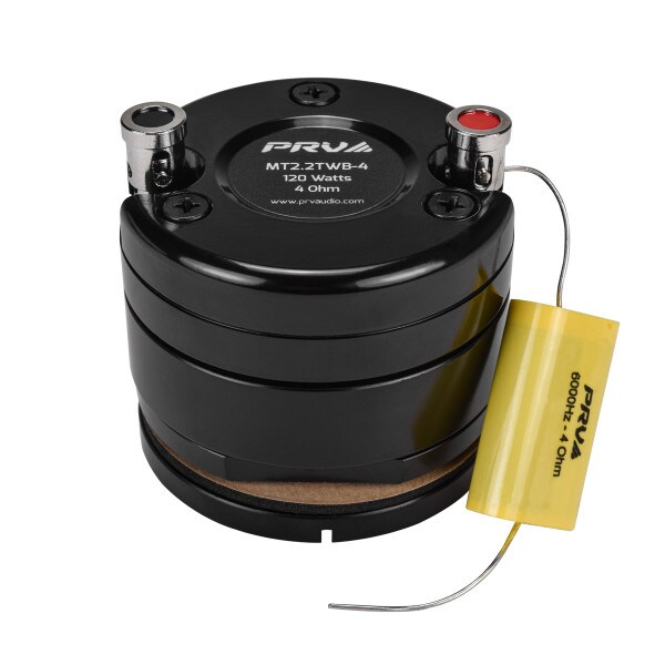 Main product image for PRV Audio MT2.2TWB-4 Moto Series 2.25" Short Horn Black Tweeter 4 Ohm267-8048